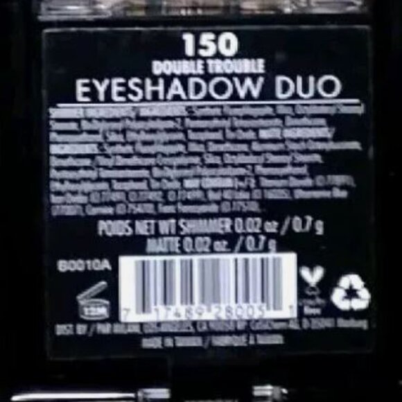 2PC Bundle NIP #423 Ardell Lashes & #150 Milani Double Trouble Eye Shadow Duo - Picture 5 of 5